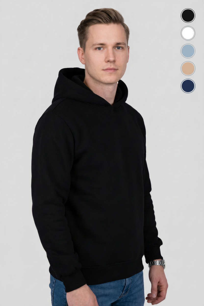 Felsenkind Heavyweight Hoodie 320gsm aus Baumwolle – Premium Unisex Kapuzenpullover – Weicher & langlebiger Hoodie