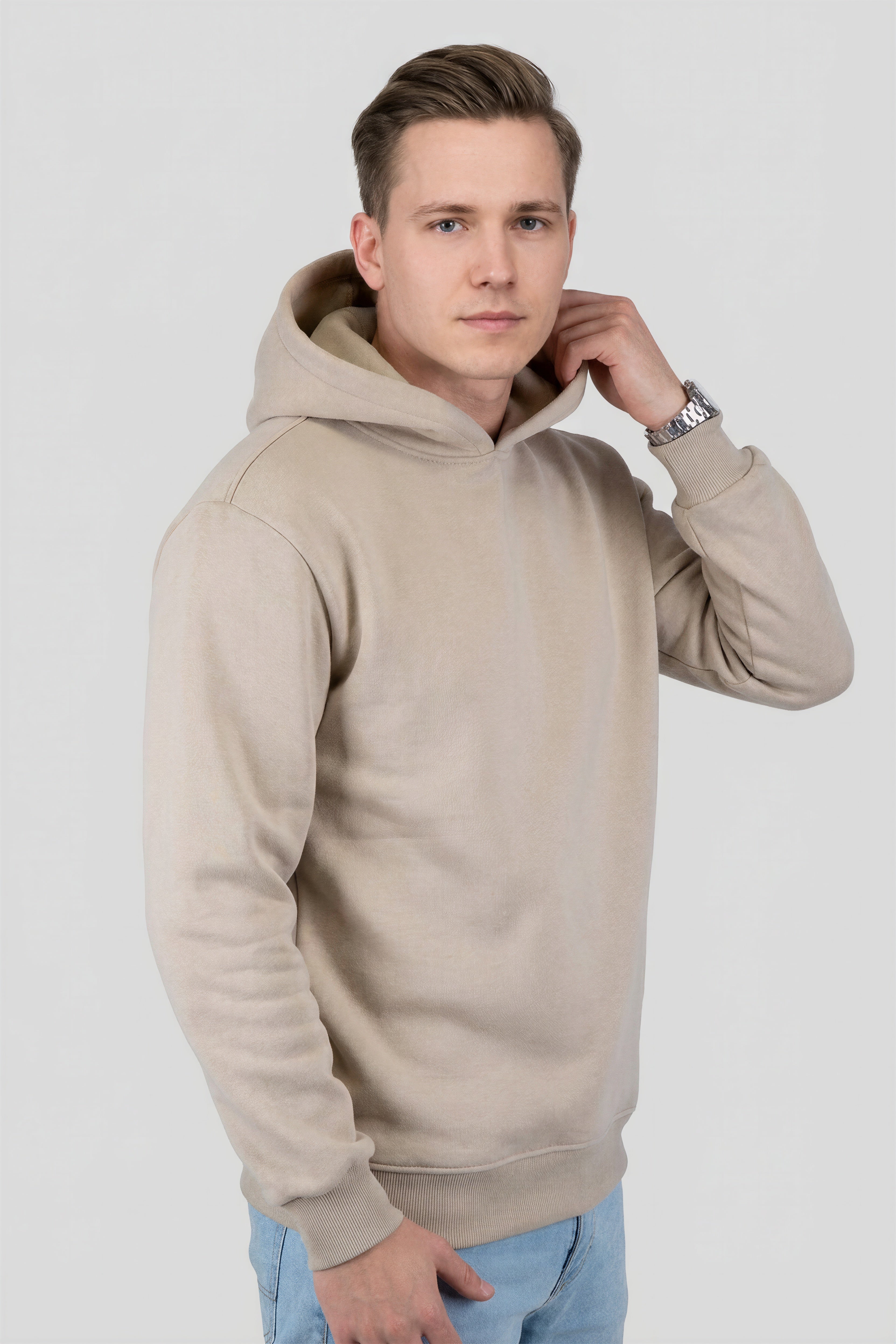Felsenkind Heavyweight Hoodie 320gsm aus Baumwolle – Premium Unisex Kapuzenpullover – Weicher & langlebiger Hoodie