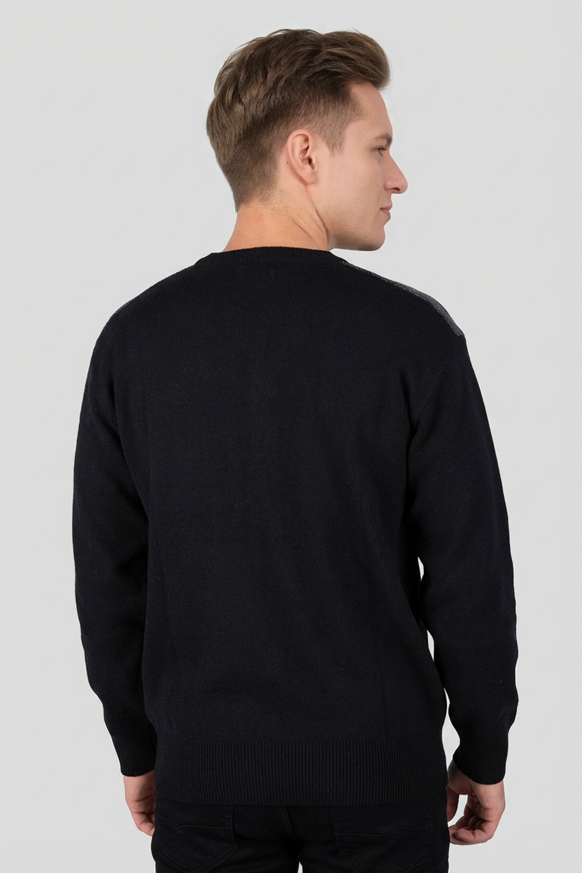 Block Stripe Sweater Lifestyle