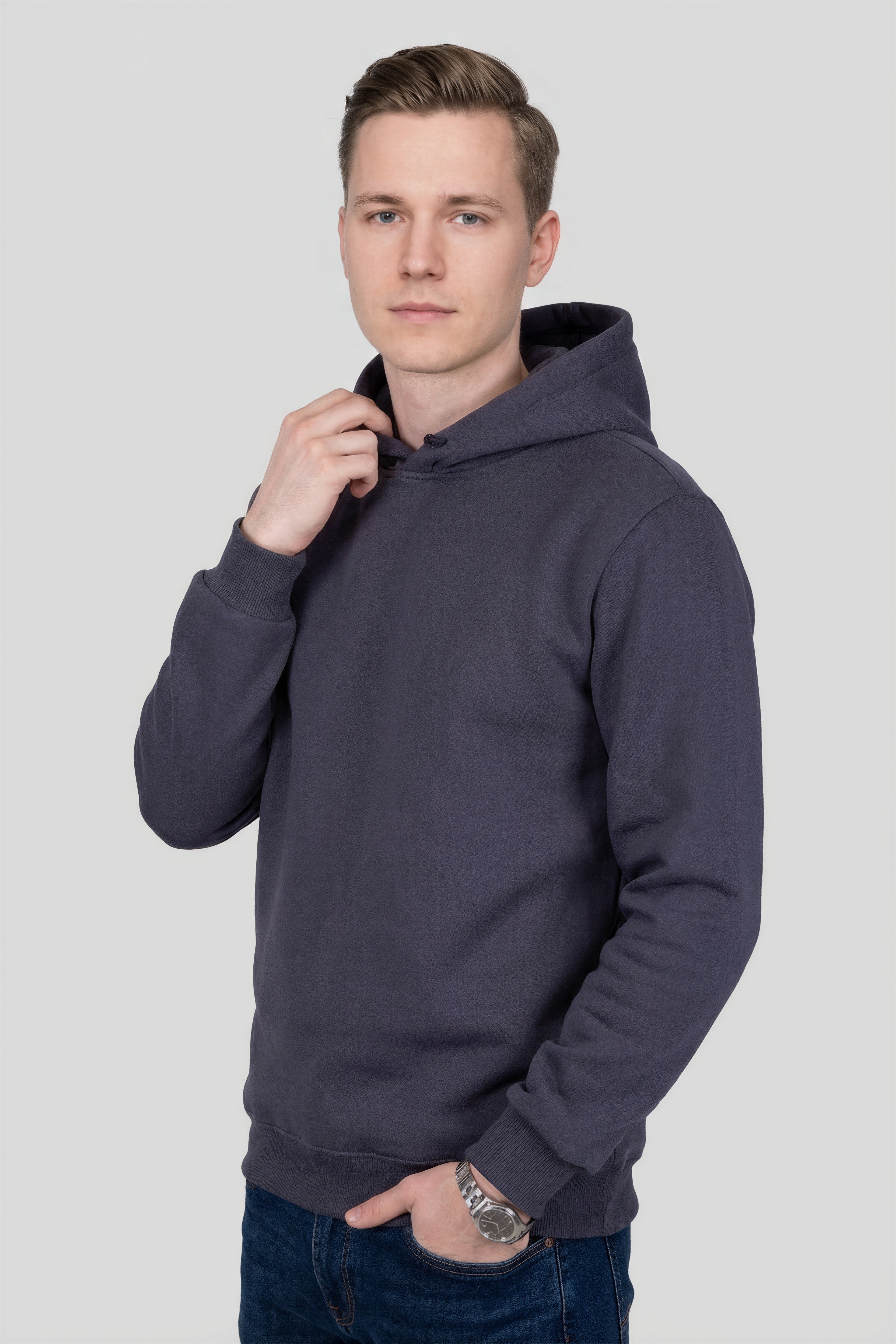 Felsenkind Heavyweight Hoodie 320gsm aus Baumwolle – Premium Unisex Kapuzenpullover – Weicher & langlebiger Hoodie