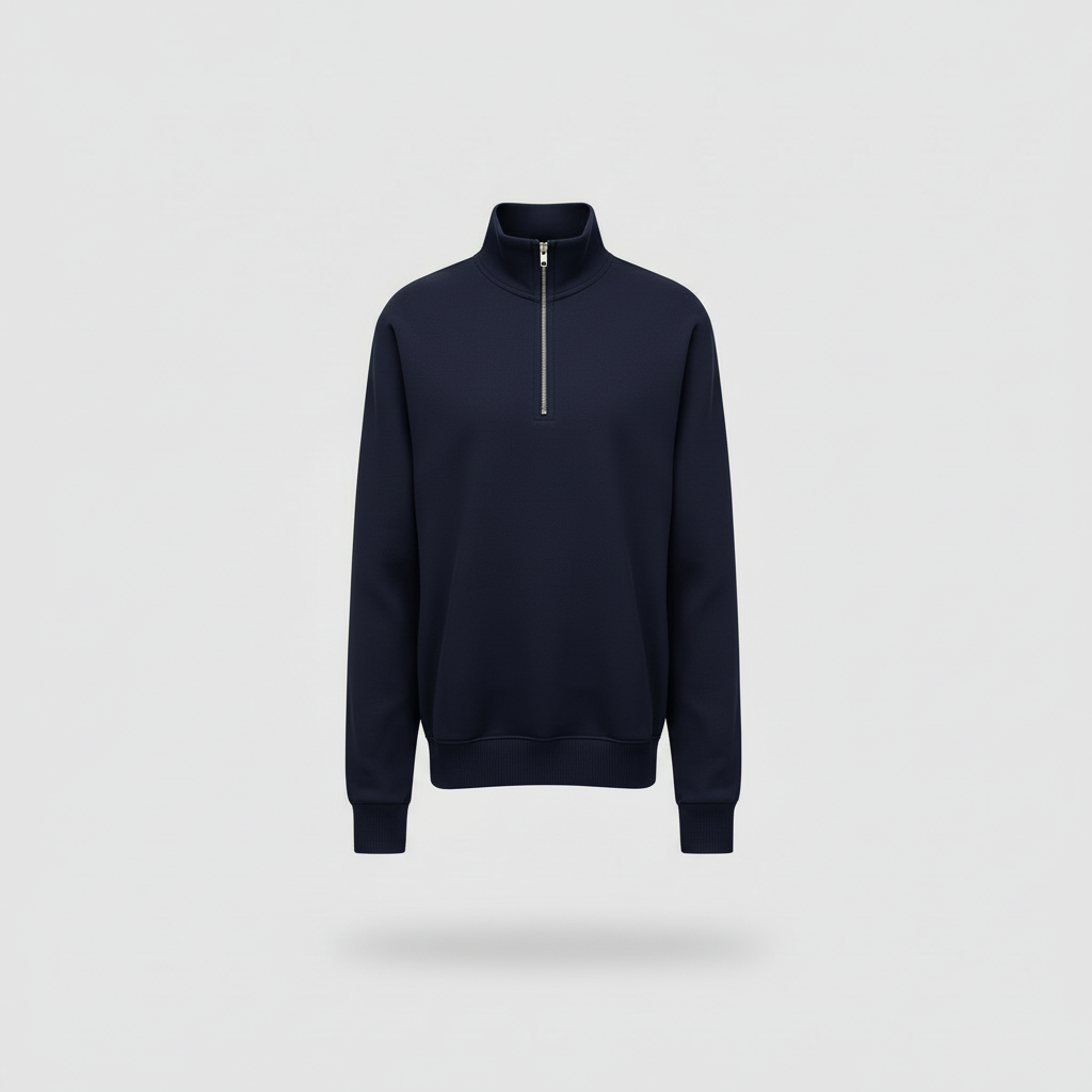 Quarter-Zip Navy