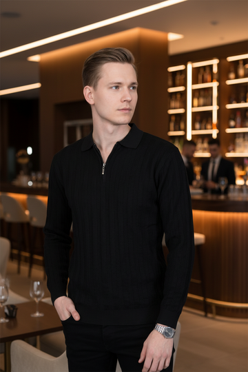 Quarter-Zip Pullover Lifestyle Bild